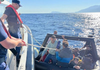 Muğla'da 16 düzensiz göçmen kurtarıldı, 113 göçmen yakalandı