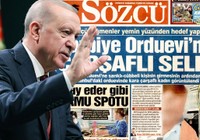 Erdoğan'dan Sözcü gazetesinin manşetine sert tepki! "Bu linç kampanyasının bir parçasıdır"