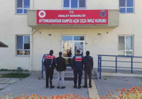 Afyonkarahisar’da kaçak iki kişi yakalandı