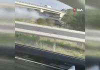 İstanbul'da yolcu otobüsü alevlere teslim oldu