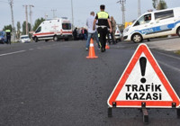 Afyonkarahisar'da feci kaza: 2 ölü, 1 yaralı