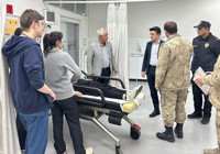 Erzurum'da öğrenci servisi ile kamyonet çarpıştı