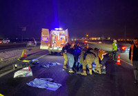 Diyarbakır’da otomobilin çarptığı yaya feci şekilde can verdi