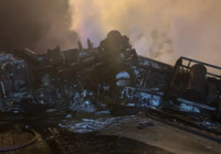 Mersin'de otoyolda kaza yapan TIR alev alev yandı: 1 ölü