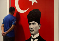 Atatürk görseline basan yabancı uyruklu tutuklandı