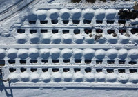 Mezar yerleri şimdiden hazırlandı! Kışın hava sıcaklığı eksi 30 derece