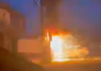 Diyarbakır’da elektrik trafosunda yangın