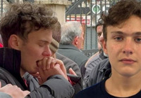 Milli judocu Emre'ye son veda: İkiz kardeşi tabutun başından bir an olsun ayrılmadı!