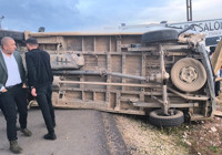 Mardin'de öğrenci servisi ile cip çarpıştı: Yaralılar var