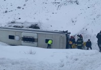 Erzincan'da yolcu otobüsü kazası: Yaralılar var