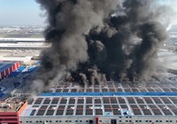 Kırklareli'deki oyuncak fabrikasında yangın