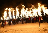 Erzurum’da Avrupa Kış Sporları Başkenti şenliği