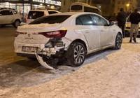Erzurum'da zincirleme kazada 4 kişi yaralandı