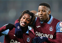 Trabzonspor evinde gol yağdırdı: Malheiro ve Visca maça damga vurdu!