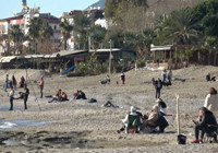 Alanya'da 24 saatte 2 mevsim yaşandı