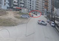 Drift atan ehliyetsiz sürücü kameraya yakalandı
