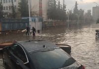 Mardin Kızıltepe'de sağanak: Yollar göle döndü