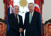 Cumhurbaşkanı Erdoğan, Yeni Zelanda Başbakanı Luxon’u kabul etti