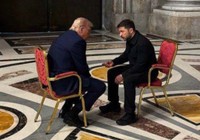 Zelenski: “Trump ile Vatikan’da tarihî bir görüşme yaptık!”