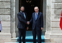 Cumhurbaşkanı Erdoğan, Şara ile İstanbul'da görüştü