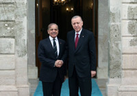 Erdoğan, Pakistan Başbakanı ile görüştü! Dolmabahçe Çalışma Ofisi'nde bir araya geldi