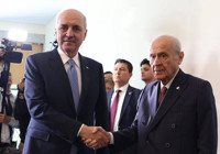 Devlet Bahçeli, Numan Kurtulmuş'la bir araya geldi! "Sürecin nasıl işleyeceğini konuştuk"
