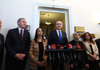 Numan Kurtulmuş'tan siyasi partilere ziyaret