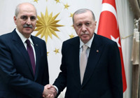 Cumhurbaşkanı Erdoğan Numan Kurtulmuş'u kabul etti