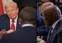 Trump masada pot kırdı: Ana dili İngilizce olan başkanın dil becerisini övdü