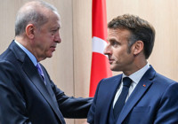 Cumhurbaşkanı Erdoğan, Macron'la görüştü
