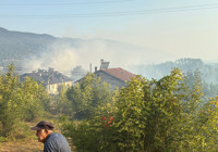 Bartın'da orman yangını
