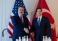 Ukrayna için diplomasi trafiği: Bakan Fidan, ABD'li mevkidaşı Rubio ile görüştü