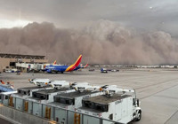 Arizona’yı dev kum fırtınası vurdu