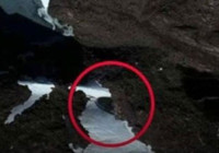 Google Maps kullanıcıları Antarktika'da "UFO" keşfetti