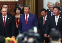 Dünyanın konuştuğu görüntüler: Putin, Kim ve Şi bir arada