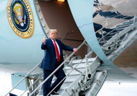 Donald Trump ölümden döndü: İçinde bulunduğu uçak çarpışma tehlikesi atlattı