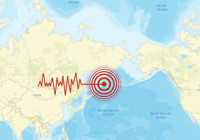 Rusya Kamçatka'da 7.8 büyüklüğünde deprem