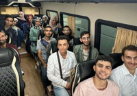 Azerbaycan, burs verdiği 14 Filistinli öğrenciyi Gazze'den tahliye etti