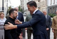 Vladimir Zelensky, NATO Genel Sekreteri Rutte ile görüştü
