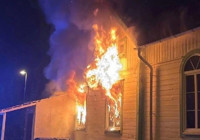 İsveç'te camide çıkan yangında kundaklama şüphesi