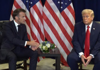 Trump-Macron görüşmesinde "Filistin" atışması