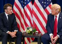 Donald Trump ile Emmanuel Macron arasında Filistin anlaşmazlığı