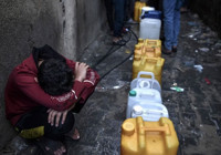 İsrail'in "susuzluğu" silah olarak kullandığı Gazze'de acı tablo