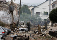 Savaşın en büyük saldırısı: Kiev'e bombalar yağdı