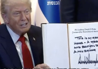 Trump Knesset defterine 'Yeni başlangıç' yazdı!