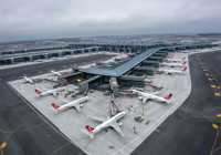 İstanbul Havalimanı günlük 1580 uçuşla Avrupa'nın en yoğun havalimanı oldu