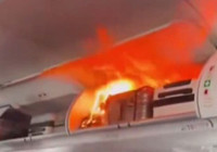 Yolcu uçağı, lityum bataryanın alev alması sonucu Şanghay'a acil iniş yaptı