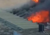 Bangladeş'in başkenti Dakka'daki havalimanında yangın çıktı