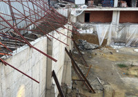 İstinat duvarında çökme riski tespit edildi, yol ulaşıma kapatıldı