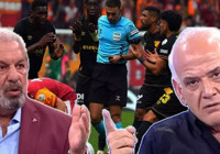 Galatasaray Göztepe'yi 3-1'le geçti! Ahmet Çakar ve Erman Toroğlu kırmızı karta isyan etti! ''Futbola ihanet...''
